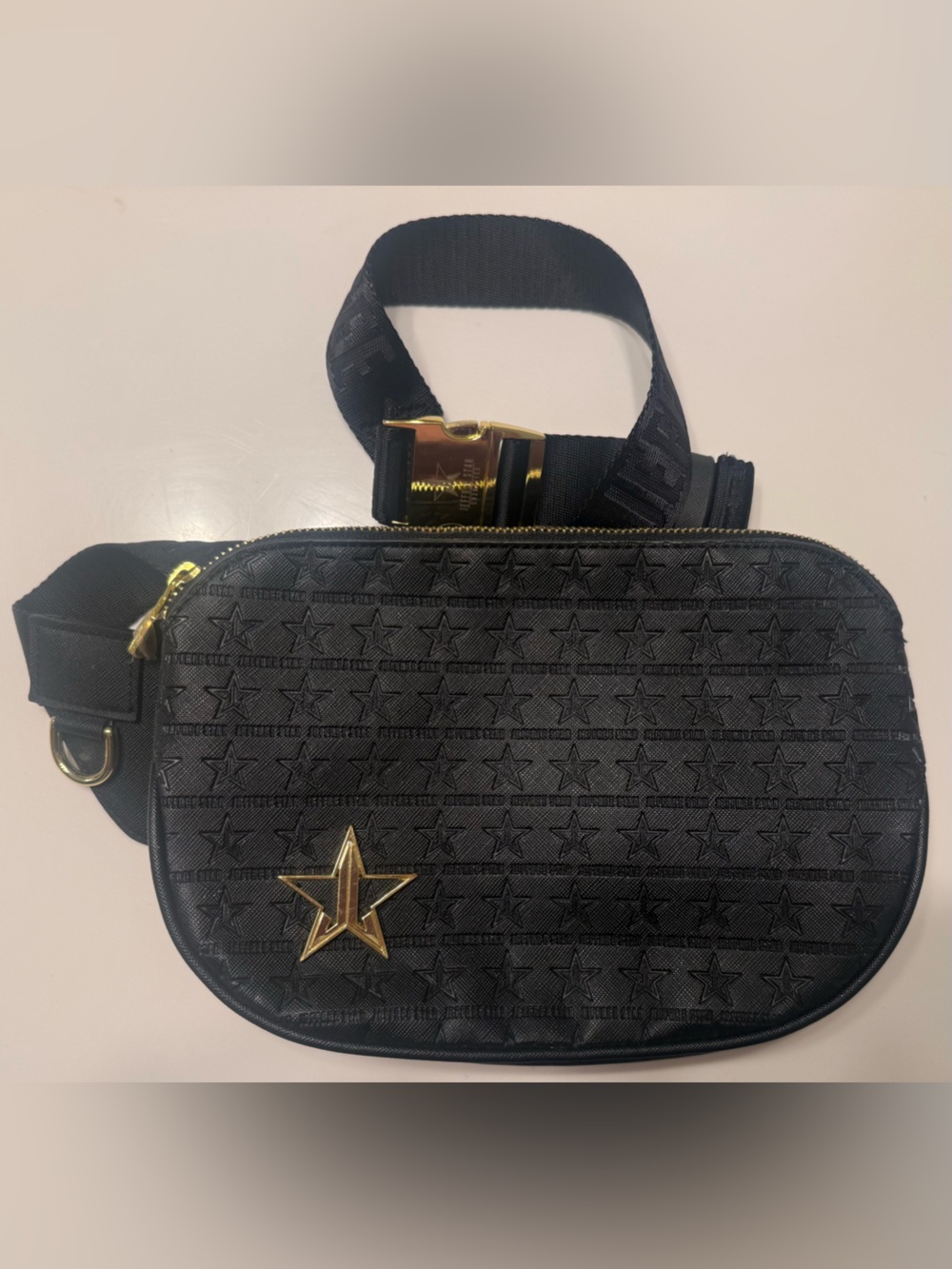 NWOT Jeffree Star Crossover Fanny Pack with Gold Hardware | Faux Leather